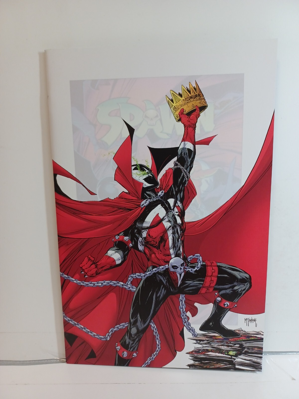 SPAWN 301 J 1:25 TODD McFARLANE INCENTIVE VIRGIN VARIANT | eBay