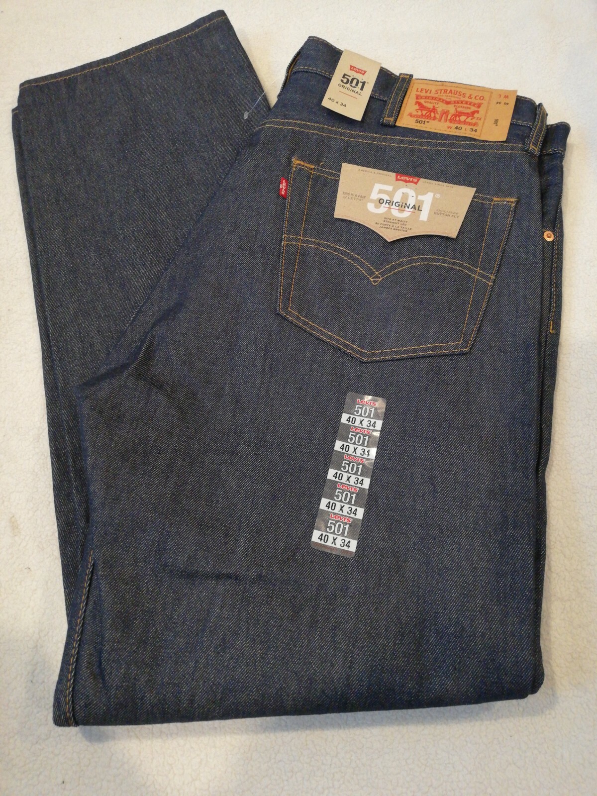levis 501 40 x 34