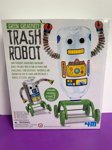 ロボット Recycled Robots Malone 10Robot Projects Recycled Robots - 10 Robot Projects - - Fat Brain Toys