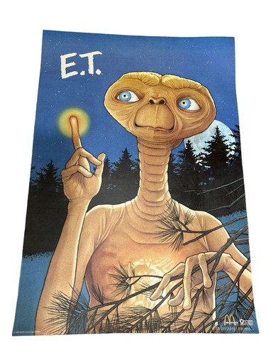 E.T×McDonalds 1985年製ポスター E.T. 1985 Mcdonalds Poster Extra Terrestrial - Etsy