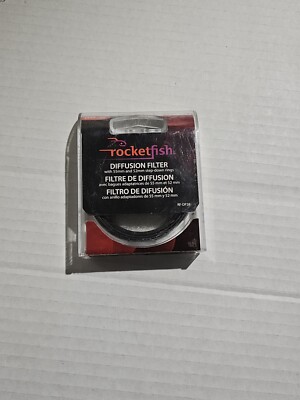 Rocketfish RF-DF58 58mm Diffusion Filter with 55mm and 52mm step-down adapters