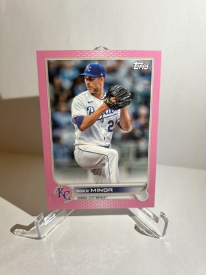 2022 Topps Mini Mike Minor 155 Pink /25 Kansas City Royals