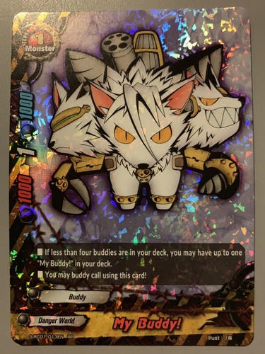 FUTURE CARD BUDDYFIGHT MY BUDDY! (DANGER WORLD MONSTER) S