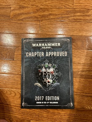 40k Chapter Approved 2017 (8th Edition) - Warhammer 40,000 OOP THG