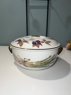 Royal Worcester Evesham Original Porcelain Fine China Serveware Dish