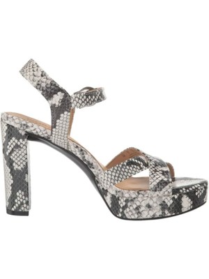 Женские босоножки NATURALIZER из серой змеиной кожи на платформе 0,5 Mia Leather Slingback длиной 9 м