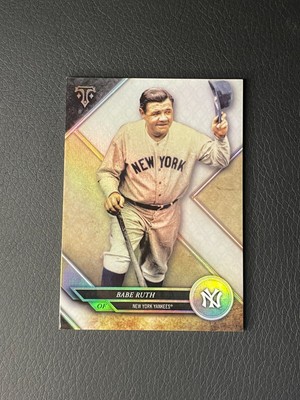 2017 Topps Triple Threads Babe Ruth Gold #67 HOF New York Yankees 