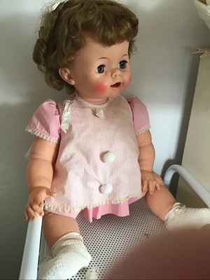 VTG BIBSY DOLL D-20-1  D-23 IDEAL TOY CORP 1960'S