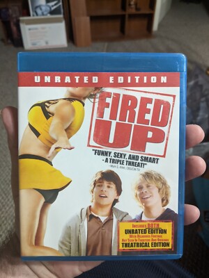 Fired Up (Blu-ray 2009) Rated/Unrated Rare, OOP, Like New, Eric Christian Olsen