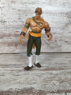 Capcom Street Fighter Round One Player Three Vega 1999 Figure Resaurus Green HTF