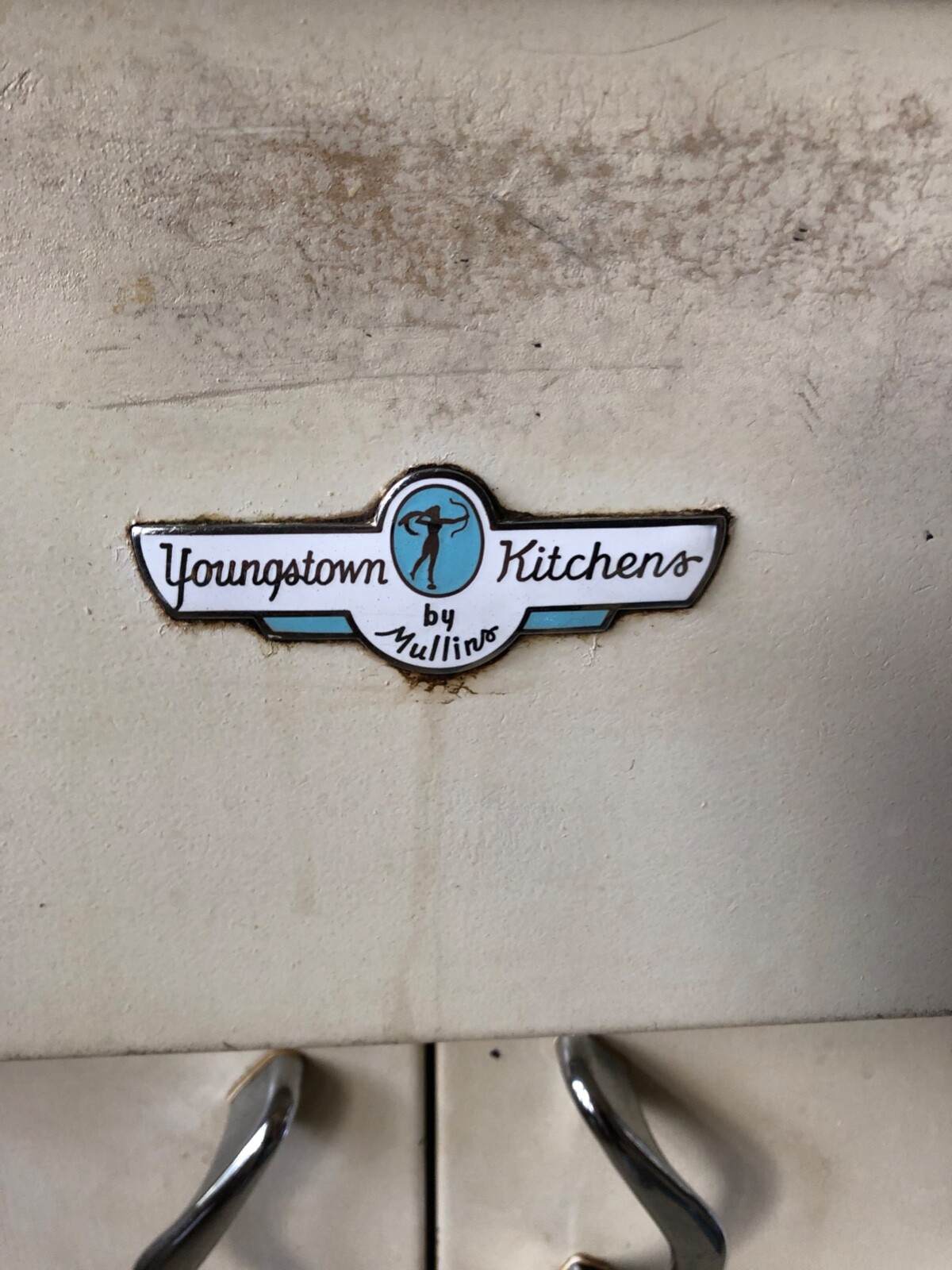 Youngstown Kitchens Cast Iron Sink and Matching Cabinets