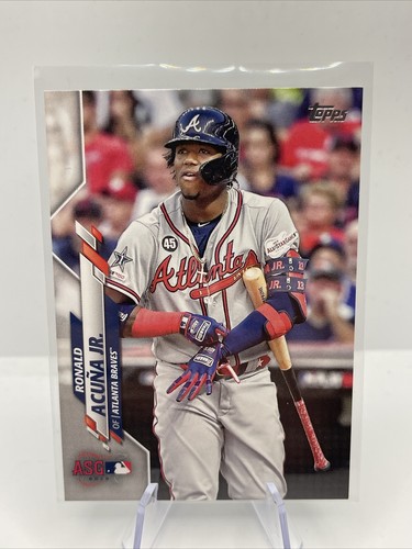 ronald acuna jr 3枚セット 2022 Topps Holiday #HW88 Ronald Acuna Jr. Arm Sleeve SP | eBay