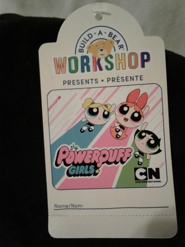 Build A Bear The Powerpuff Girls BUTTERCUP Cartoon Network With Dress NWT