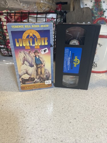 Lucky Luke Volume 7 Grand Delusion VHS Hard To Find Rare