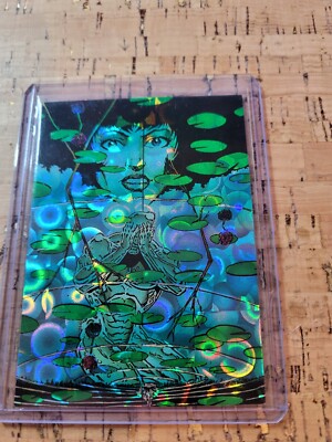 1992 Comic Images Marvel Silver Surfer COSMIC FOIL Resurrection Card #71