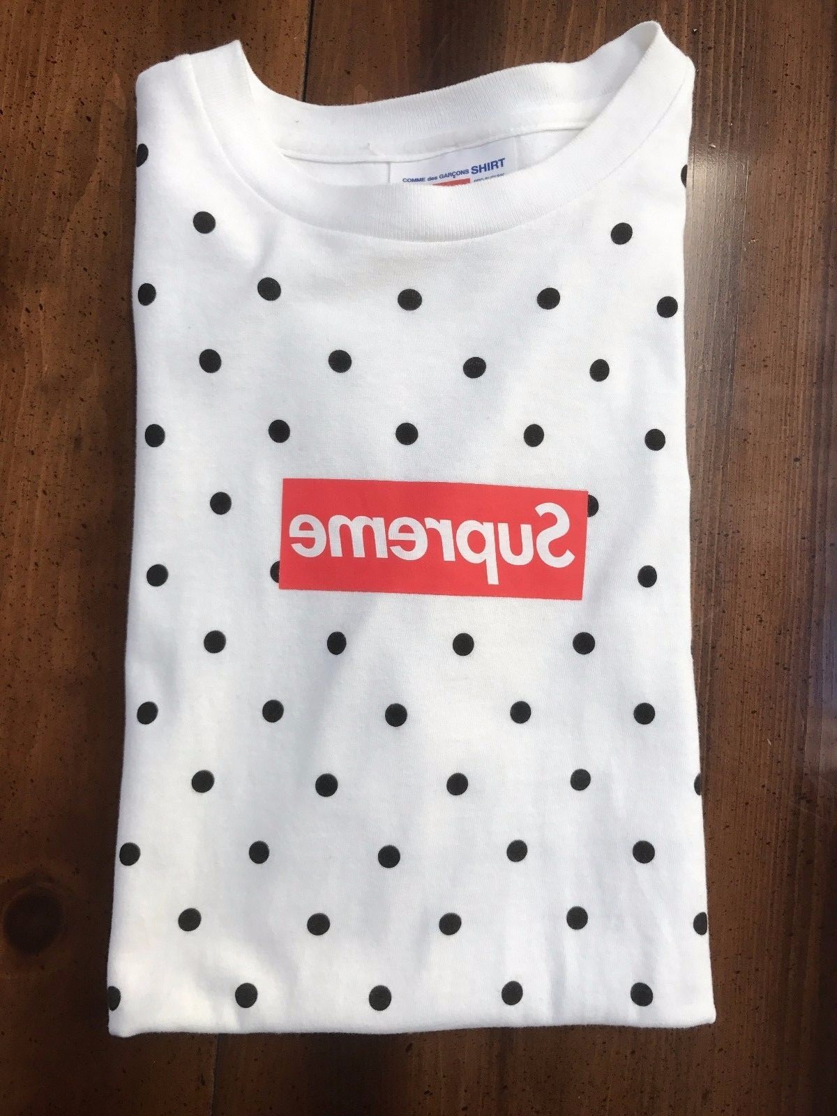 Supreme×COMME des GARCONS SHIRT Box Logo Supreme Comme Des Garcons SHIRT Box Logo Tee Black Men's