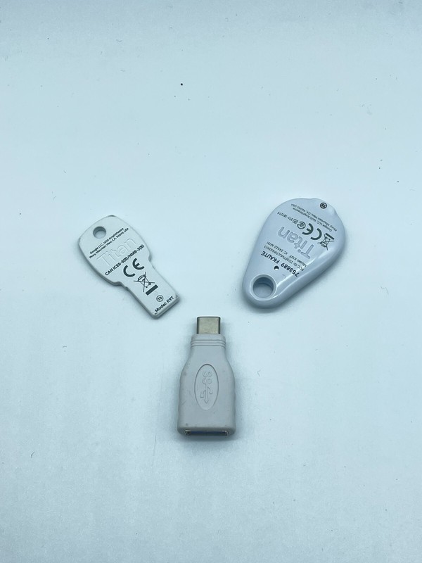 Google Titan Security Key USB (K9T) + Bluetooth Security Key (K13T) Bundle US