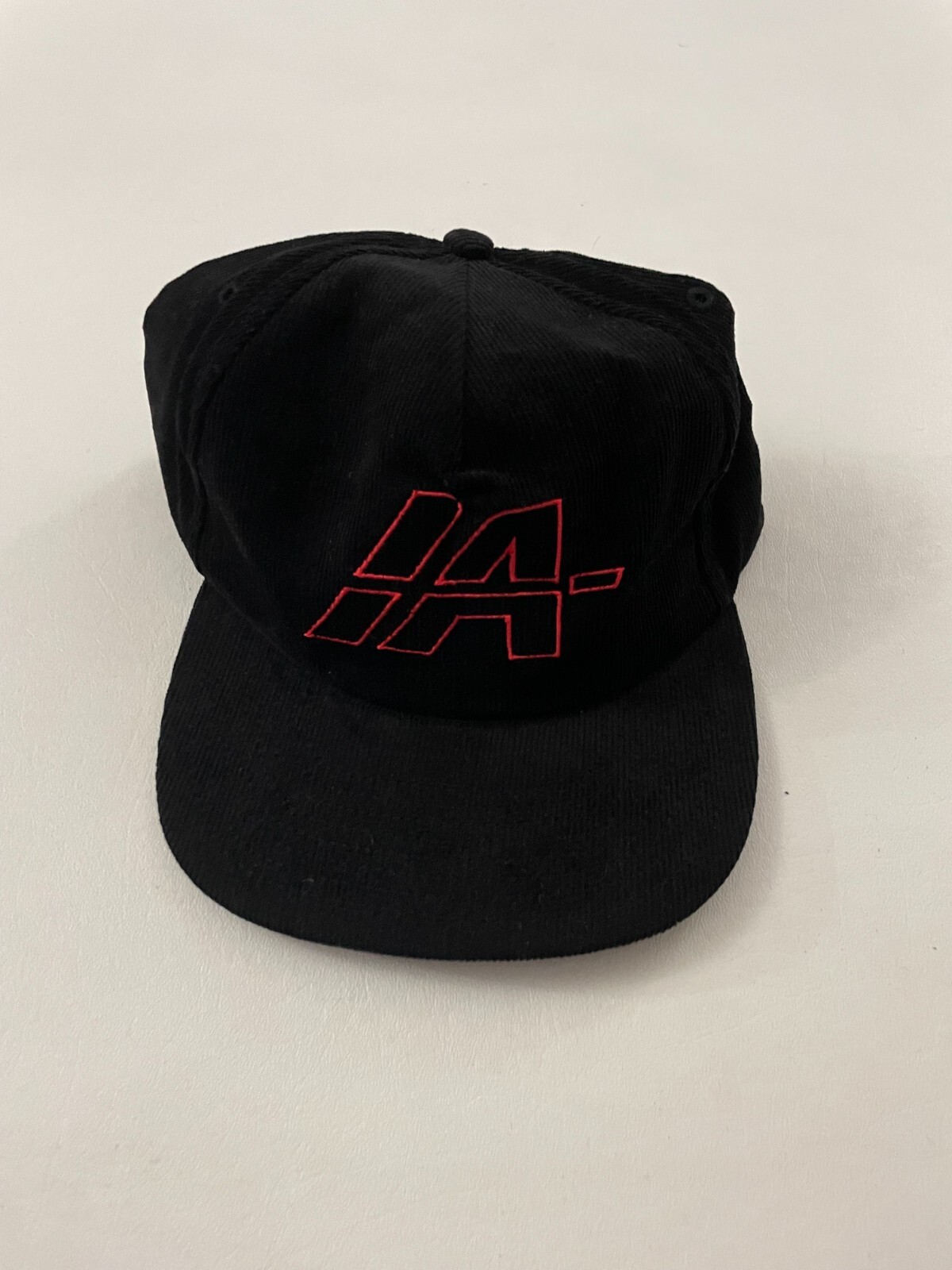 Infinite Archives Logo Corduroy Black Adjustable Snapback