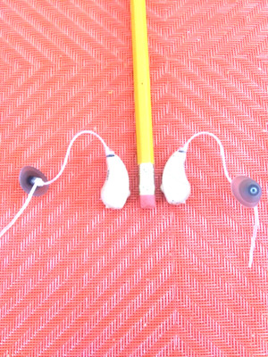PAIR NEW  programmable  DIGITAL RIC HEARING AID  FIT serious loss, 2 mics 4 mode