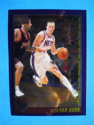 2000-01, Topps, Basketball, Chrome Previews, #17, Keith Van Horn, Nets