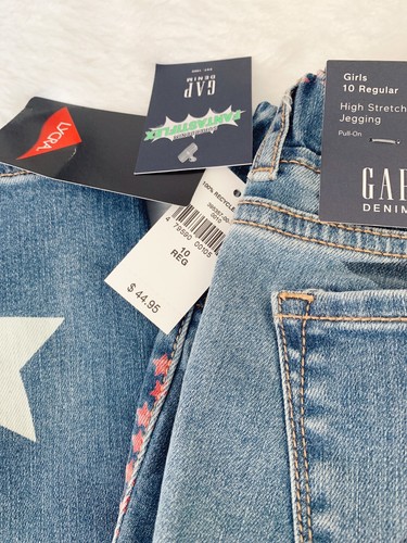 NWT GAP KIDS Girls Size 10 Jeggings Size 10 Regular Dark Blue