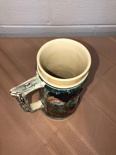 Vintage GERZ German Beer Stein “Tanz Auf Der Alm”