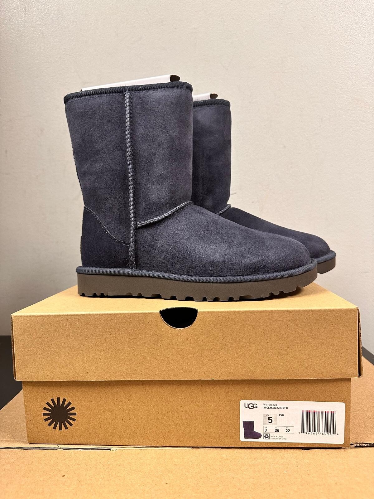 [1016223-EVB] UGG Женские классические короткие II Eve Синие * НОВИНКА*