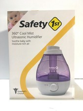 Safety 1st 360 Degree Cool Mist Ultrasonic Humidifier, Purple - BRAND