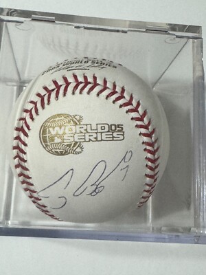 Craig Biggio Signed Autographed 2005 World Series Baseball w/TRISTAR COA