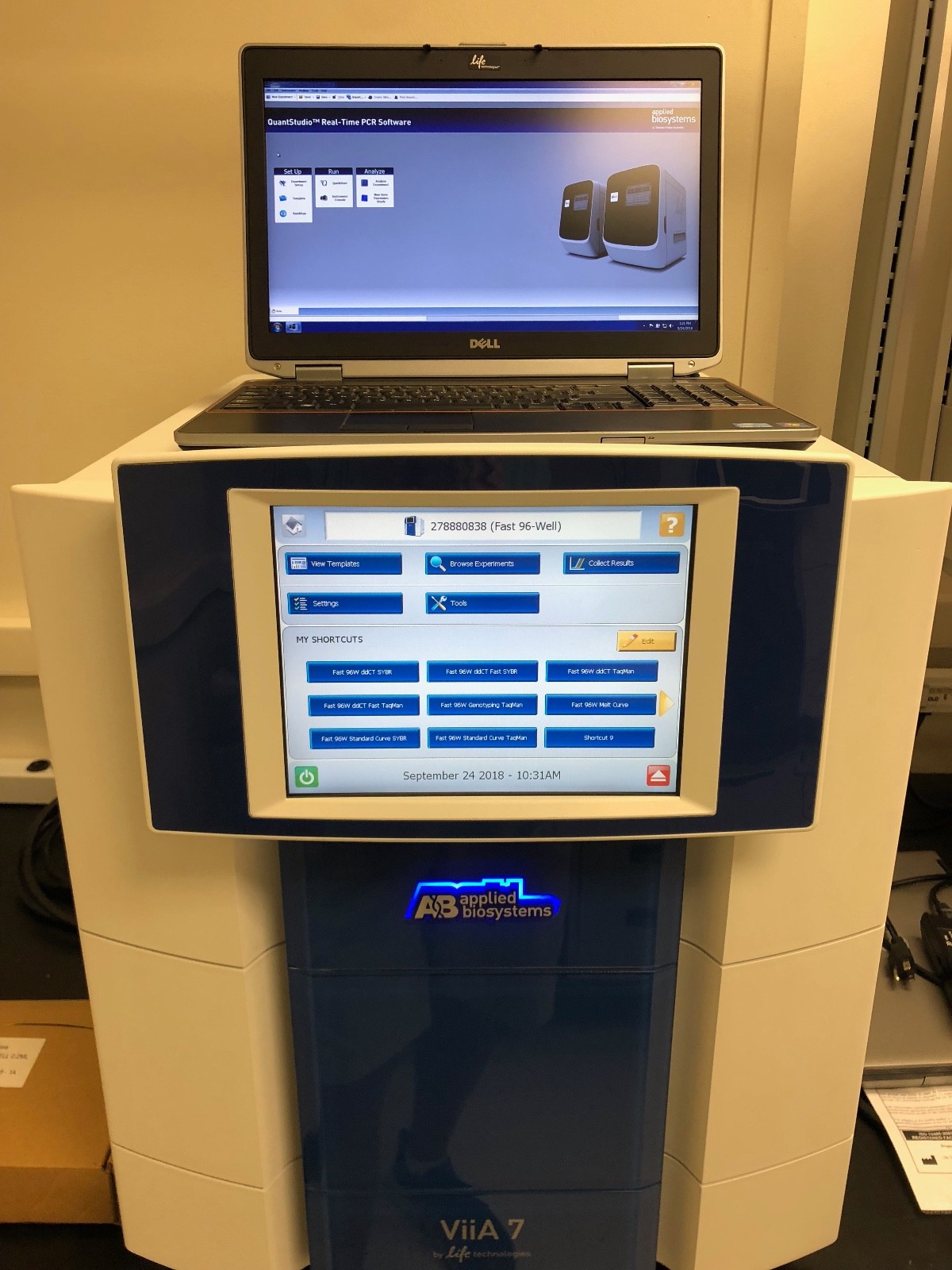 ABI ViiA 7 Real-Time PCR 96 FAST and 384 Well Block Complete System