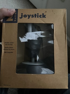NB Products Two Button Flight Simulator Joystick - NIB
