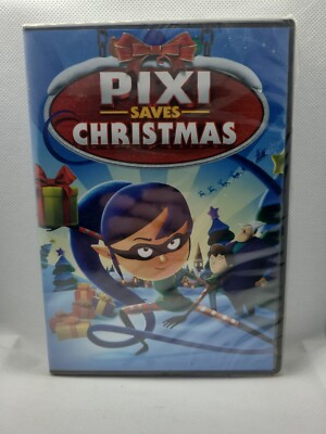 Pixi Saves Christmas DVD Animated Holiday Kids Movie Sealed Free Shipping 