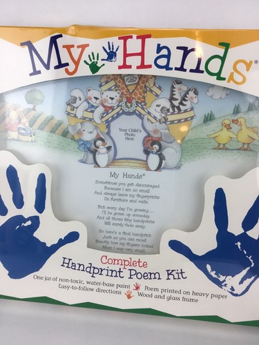MY HANDS Complete Handprint Poem Kit (Noah's Ark)  NEW!