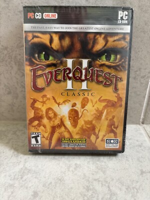 EverQuest II - Classic DVD-ROM (PC, 2004) - Sealed In Box 