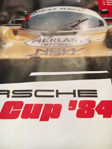 Porsche Cup ‘84 Poster.