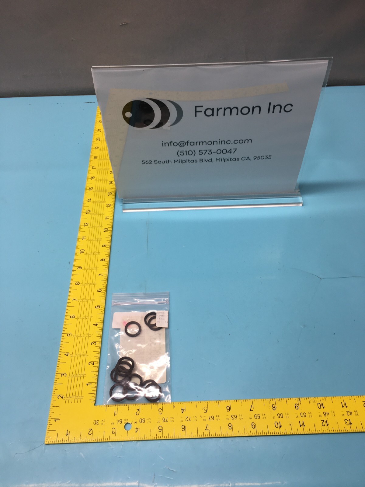 LOT OF 12 LAM 734-006337-001 O-RING, DURO QUAD-RING SEAL, 5/8 ID, 130598