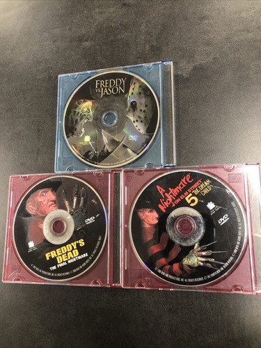A Nightmare On Elm Street DVD Bundle Freddy Krueger Horror