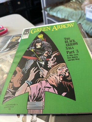 GREEN ARROW #37 (VF-NM) [DC COMICS 1990]