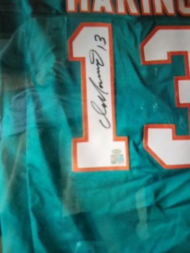 Dan marino framed autographed jersey