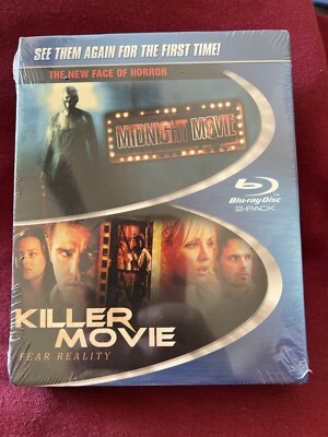 Midnight Movie / Killer Movie Double Feature Blu-Ray 2-Disc Set w/ Slipcase NEW!