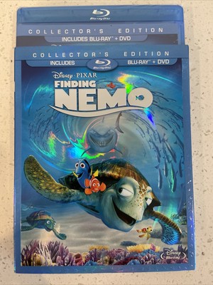 Finding Nemo Blu Ray & DVD Disney PIXAR Collector's Edition New Factory Sealed