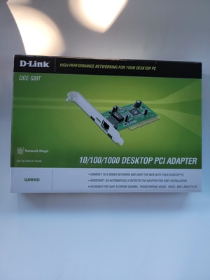 D-LINK DGE-530T Pci 10/100/1000mbps Network Adapter Internet Ethernet FREE SHIP!