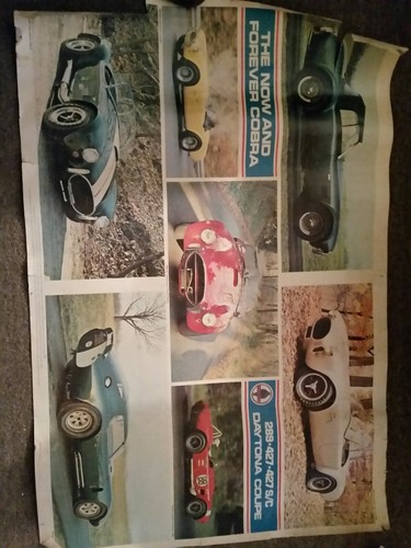 6 Vintage Mustang Posters