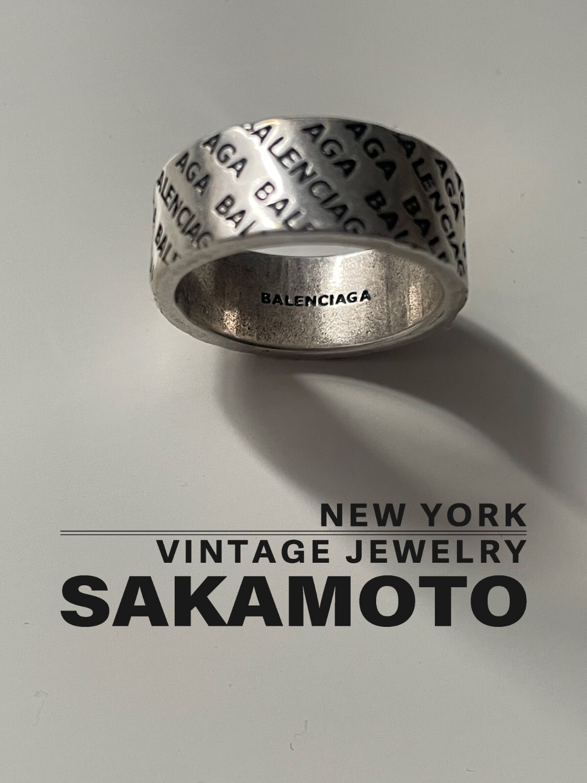 アクセサリー BALENCIAGA bal license ring balenciaga ring | eBay