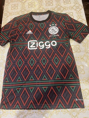 adidas Ajax Amsterdam Pre-Match X Daily Paper  Pre-Match Jersey H13818 Men s XL
