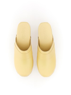 Pre-owned Aeyde Clogs Bibi In Giallo