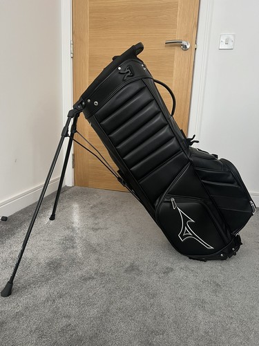 MIZUNO TOUR STAND GOLF CARRY BAG / 6 WAY PREMIUM PU LEATHER MIZUNO TOUR STAND GOLF CARRY BAG / 6 WAY PREMIUM PU LEATHER