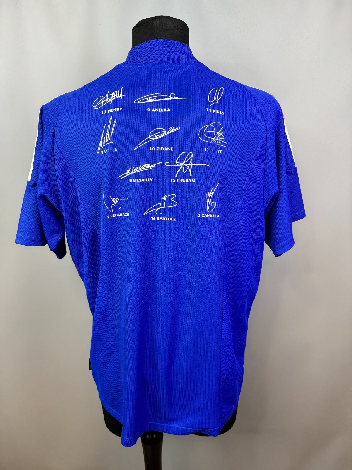 希少品 美品 Adidas サッカーフランス代表 ユニフォーム2002