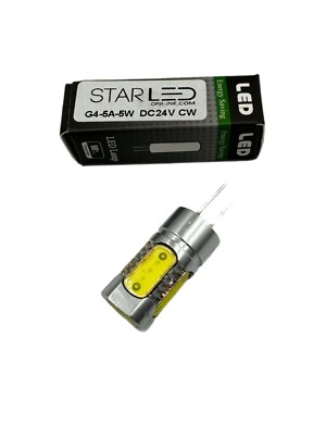 Star Led C.O.B. Cool White  G4-5A-5W DC24V  Light