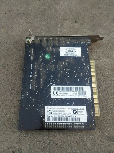 Creative Sound Blaster Live! PCI (CT4830) Sound Card
